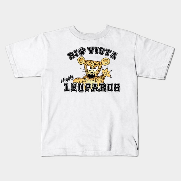 Rio Vista Elementary, Placentia-yorba Linda School District Kids T-Shirt by Bootleg_Animation